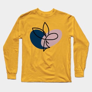 minimalist art Long Sleeve T-Shirt